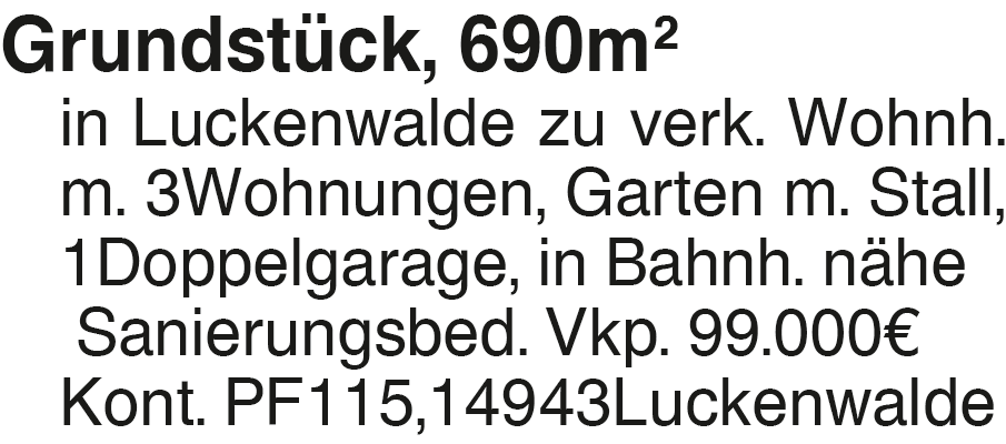 Vorschaubild der Anzeige, (Id: 1970657)