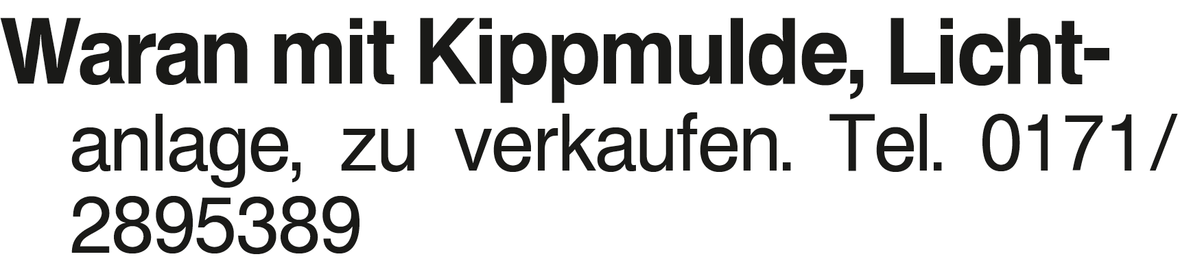 Vorschaubild der Anzeige, (Id: 1969162)