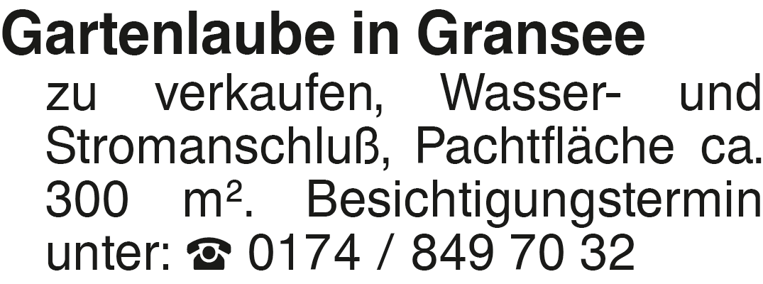 Vorschaubild der Anzeige, (Id: 1970662)