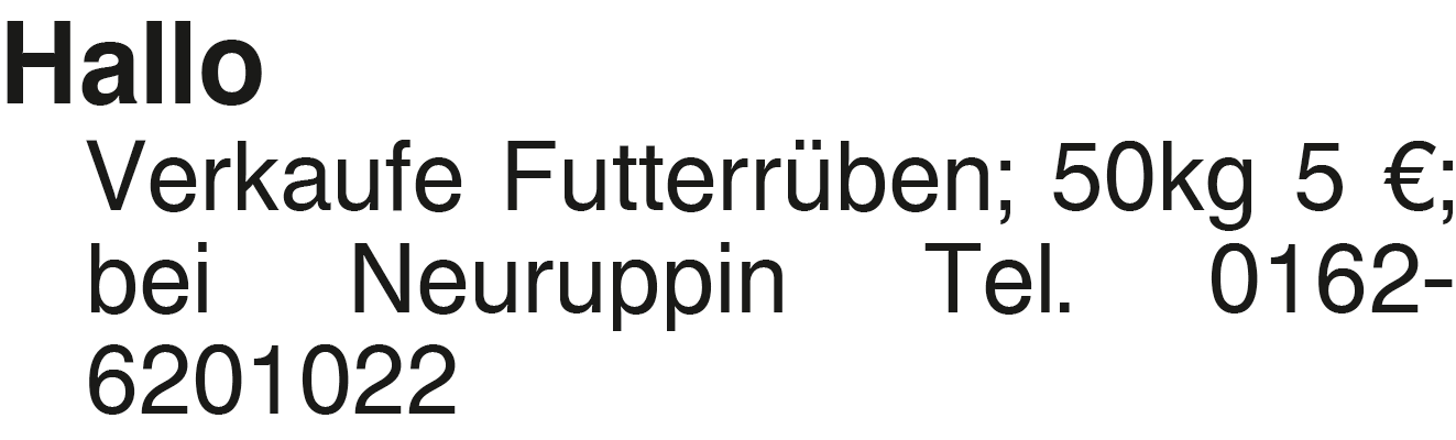 Vorschaubild der Anzeige, (Id: 1984246)