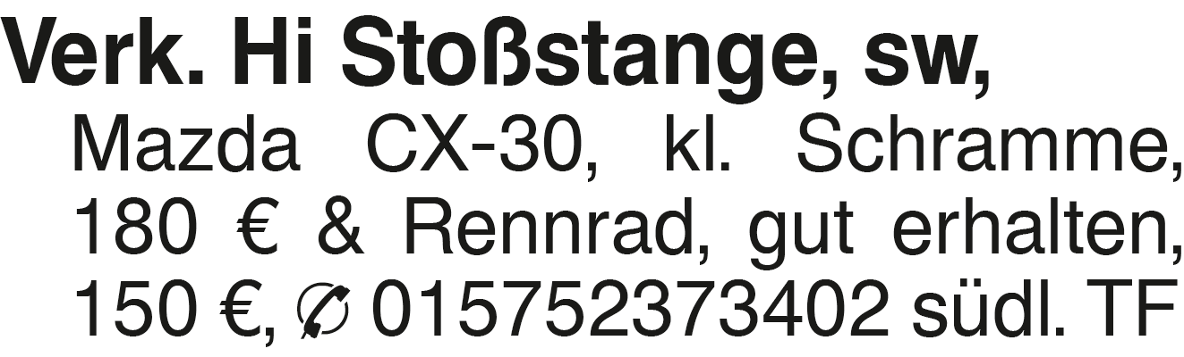 Vorschaubild der Anzeige, (Id: 1984356)