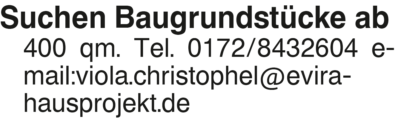 Vorschaubild der Anzeige, (Id: 2005543)