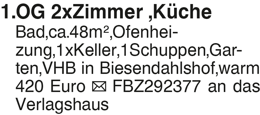 Vorschaubild der Anzeige, (Id: 2006873)