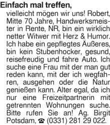 Vorschaubild der Anzeige, (Id: 2008795)