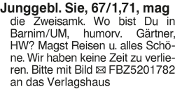 Vorschaubild der Anzeige, (Id: 2008885)