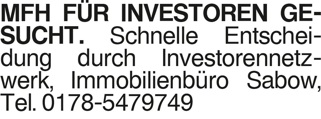 Vorschaubild der Anzeige, (Id: 2027542)