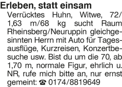 Vorschaubild der Anzeige, (Id: 2031621)