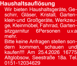 Vorschaubild der Anzeige, (Id: 2031665)