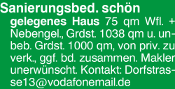 Vorschaubild der Anzeige, (Id: 2031669)