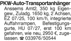 Vorschaubild der Anzeige, (Id: 2031683)