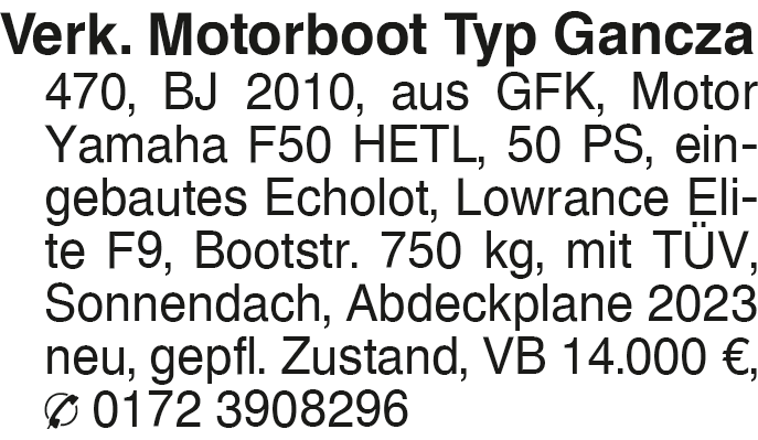 Vorschaubild der Anzeige, (Id: 2031704)