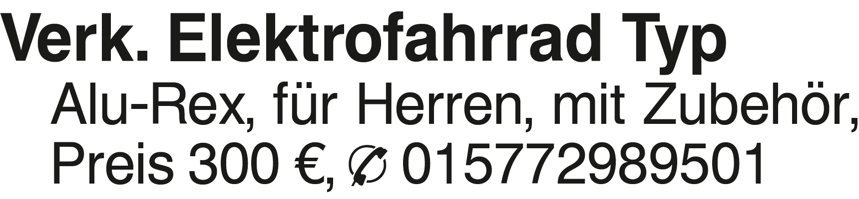 Vorschaubild der Anzeige, (Id: 2031751)