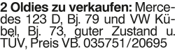 Vorschaubild der Anzeige, (Id: 2050039)