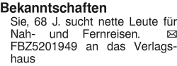 Vorschaubild der Anzeige, (Id: 2049871)