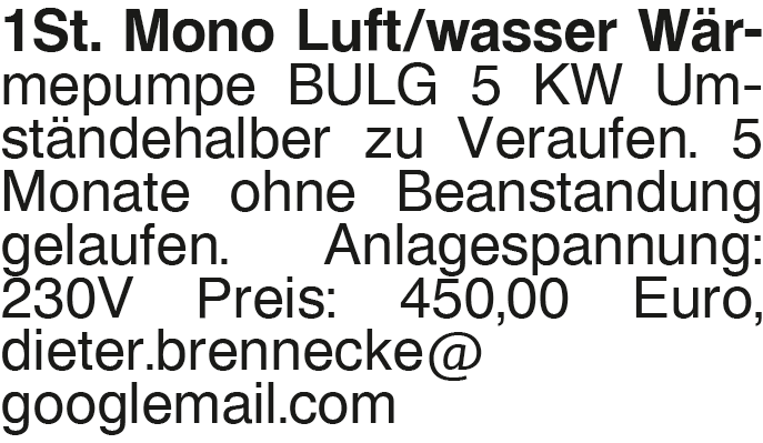 Vorschaubild der Anzeige, (Id: 2050058)