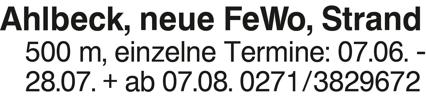 Vorschaubild der Anzeige, (Id: 2049927)