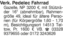 Vorschaubild der Anzeige, (Id: 2049985)