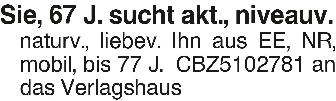 Vorschaubild der Anzeige, (Id: 2056304)