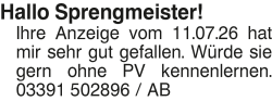 Vorschaubild der Anzeige, (Id: 2060962)