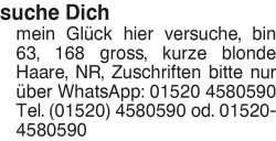 Vorschaubild der Anzeige, (Id: 2072439)