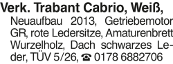 Vorschaubild der Anzeige, (Id: 2072476)