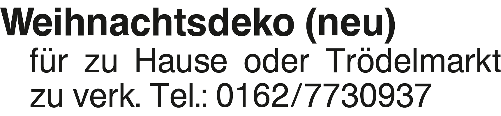 Vorschaubild der Anzeige, (Id: 2080503)