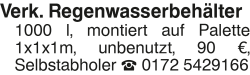 Vorschaubild der Anzeige, (Id: 2084607)