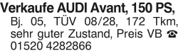 Vorschaubild der Anzeige, (Id: 2088382)