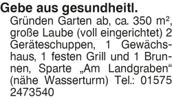 Vorschaubild der Anzeige, (Id: 1967468)