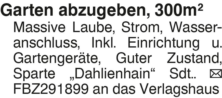 Vorschaubild der Anzeige, (Id: 1972641)