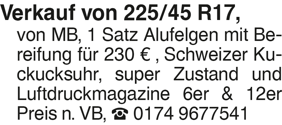 Vorschaubild der Anzeige, (Id: 1972651)