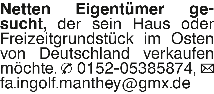 Vorschaubild der Anzeige, (Id: 1989620)