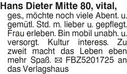 Vorschaubild der Anzeige, (Id: 1997834)