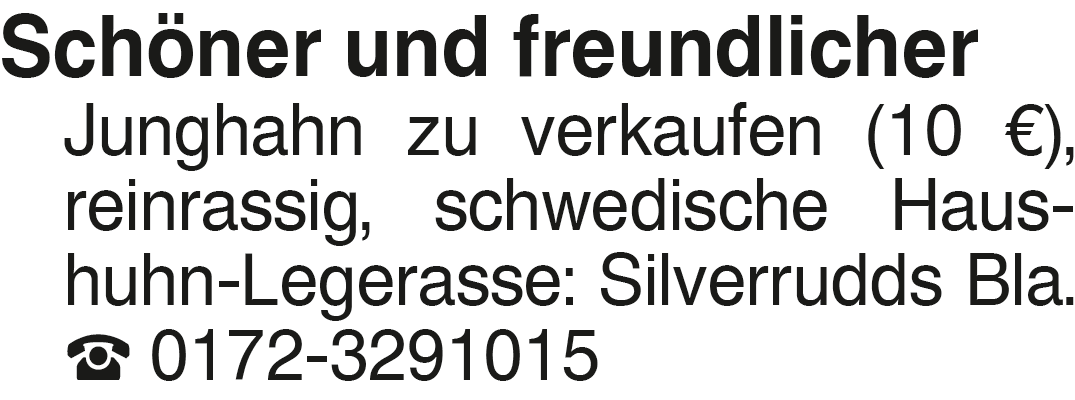 Vorschaubild der Anzeige, (Id: 1999925)