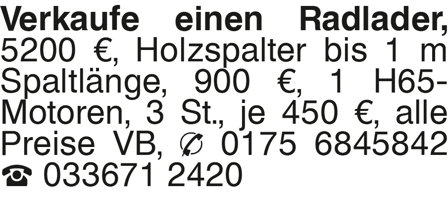 Vorschaubild der Anzeige, (Id: 2001829)