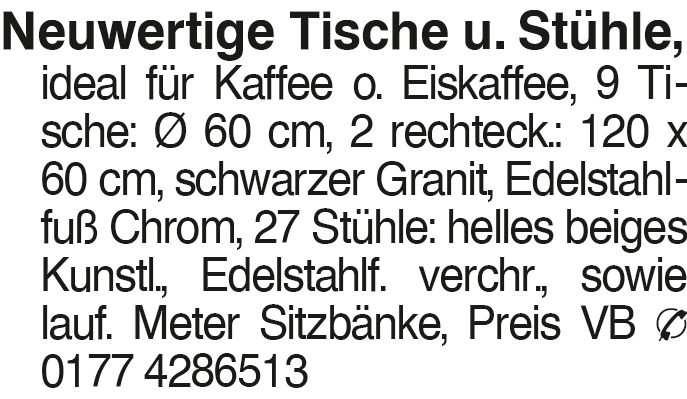 Vorschaubild der Anzeige, (Id: 2001744)