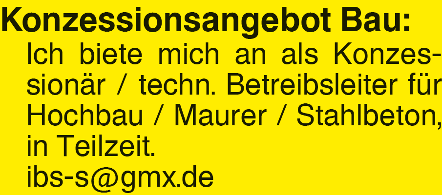 Vorschaubild der Anzeige, (Id: 2003361)