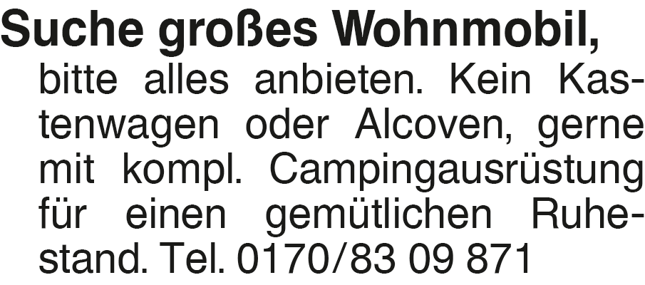 Vorschaubild der Anzeige, (Id: 2024669)