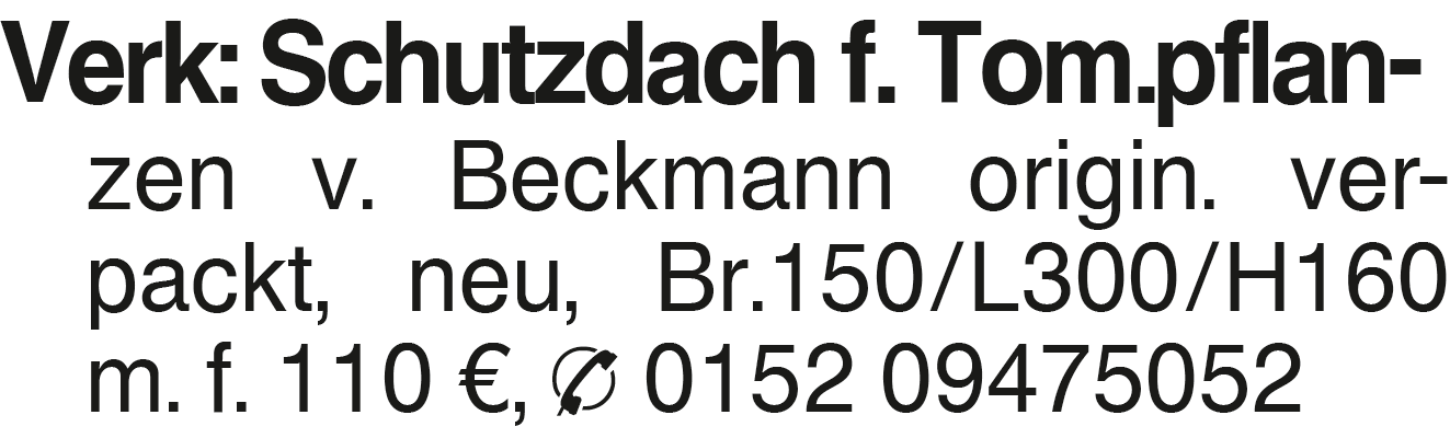 Vorschaubild der Anzeige, (Id: 2022691)