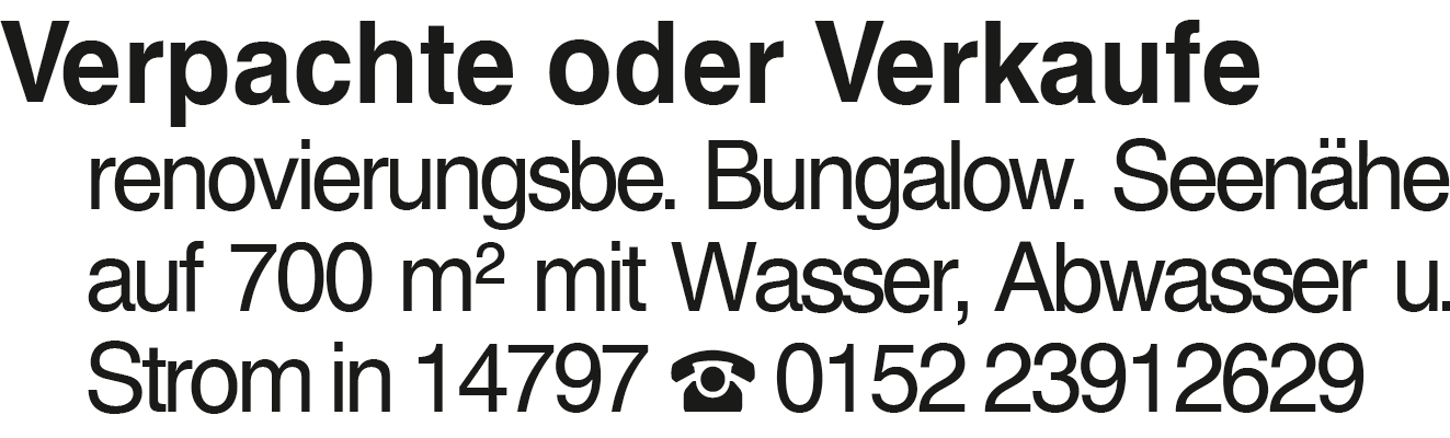 Vorschaubild der Anzeige, (Id: 2024737)