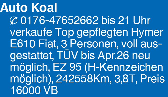 Vorschaubild der Anzeige, (Id: 2025539)