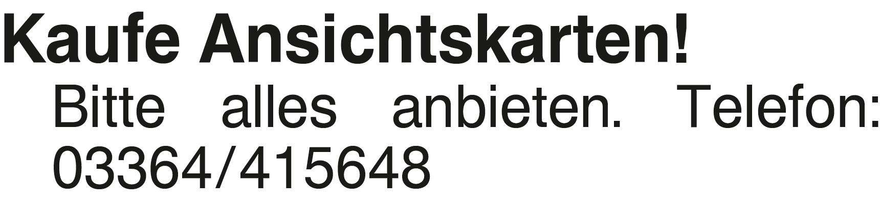 Vorschaubild der Anzeige, (Id: 2047043)