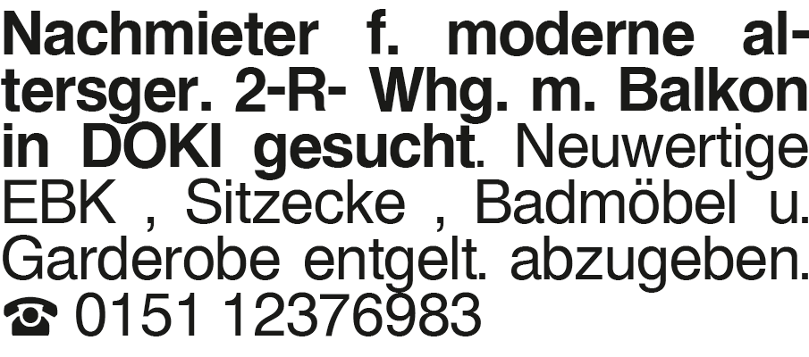 Vorschaubild der Anzeige, (Id: 2028310)