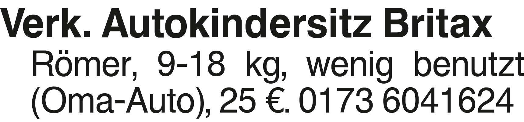 Vorschaubild der Anzeige, (Id: 2030023)