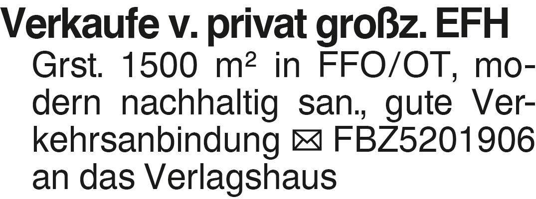 Vorschaubild der Anzeige, (Id: 2033637)