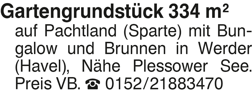 Vorschaubild der Anzeige, (Id: 2054253)
