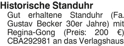 Vorschaubild der Anzeige, (Id: 2053155)