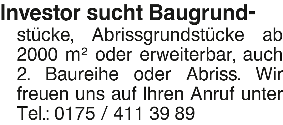 Vorschaubild der Anzeige, (Id: 2058001)