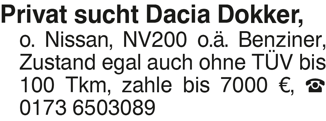 Vorschaubild der Anzeige, (Id: 2059523)