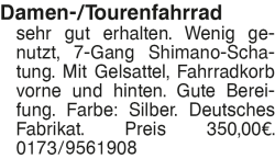 Vorschaubild der Anzeige, (Id: 2059615)